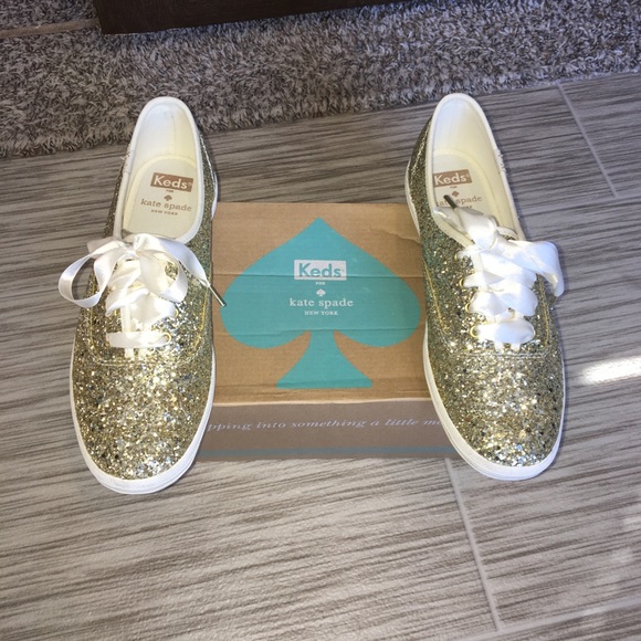 kate spade Shoes - Kate Spade Glitter Keds Sneakers